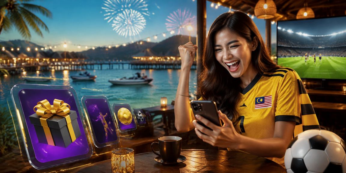 Skrin deposit dan bonus kasino Terengganu dengan antara muka mudah alih Malaysia